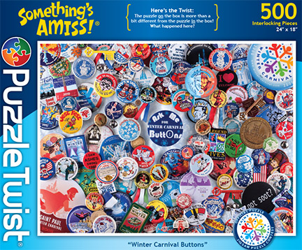 Winter Carnival Buttons